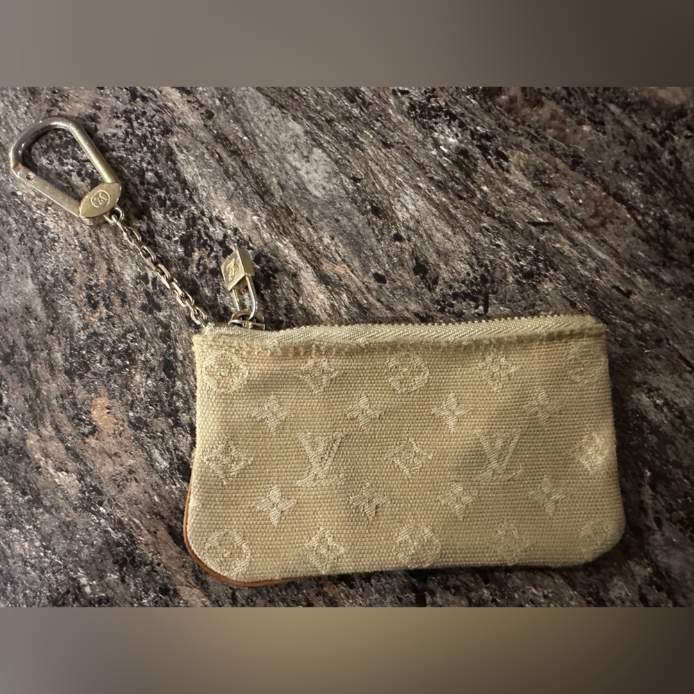 Louis Vuitton Tan Monogram Wristlet
